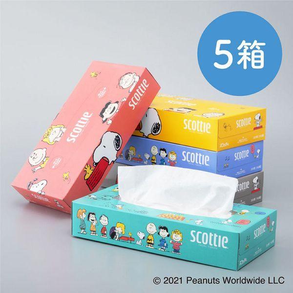 スコッティ（scottie） ティッシュペーパー スヌーピー （320枚（160組