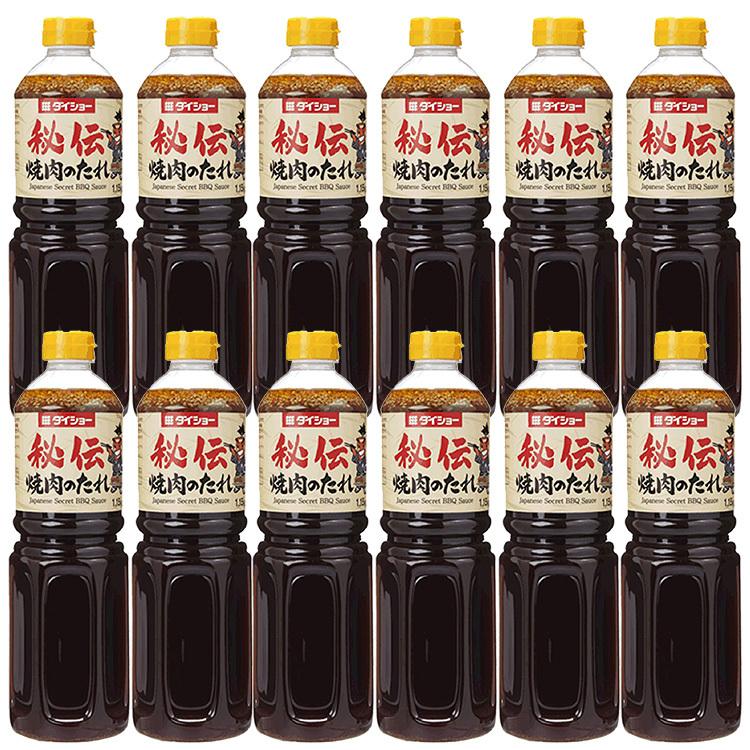 秘伝 焼肉のたれ まとめ買い 12本 焼肉 焼き肉 タレ たれ ヤキニク 1.15kg ダイショー (D) | ダイショー