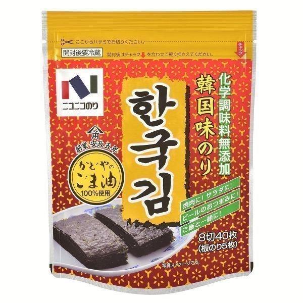 韓国味のり8切40枚 3011 D B