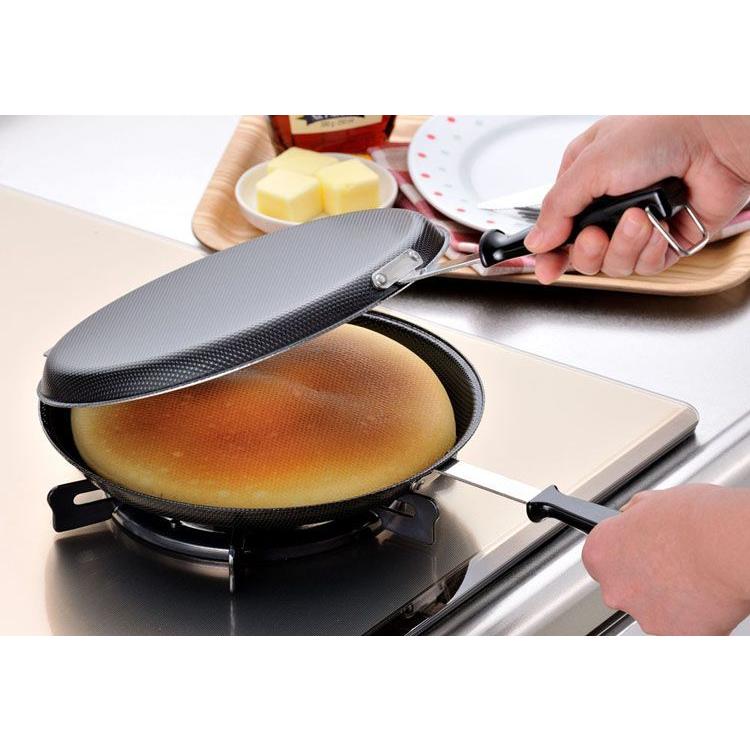 ページ 両面エンボスお好み焼き・ホットケーキパン 25739 (D)(B