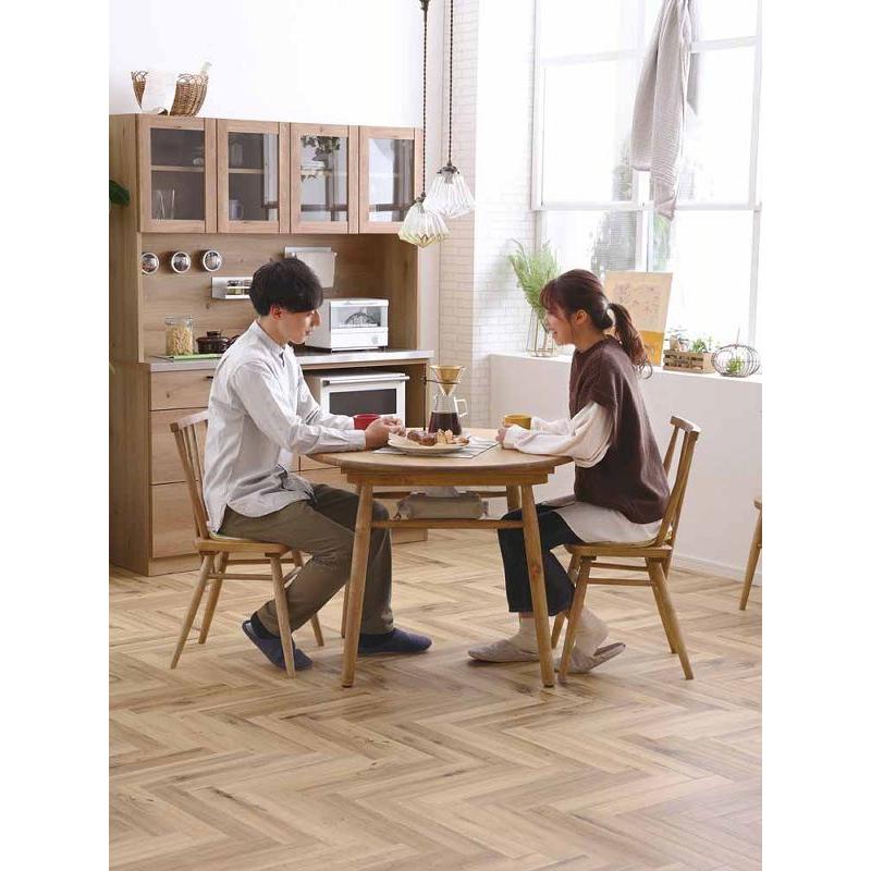 関家具 ダイニングテーブル 2人用 nora ノラ Logie ロジー 丸
