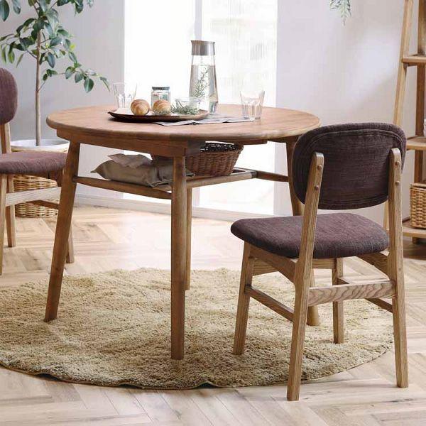 関家具 ダイニングテーブル 2人用 nora ノラ Logie ロジー 丸