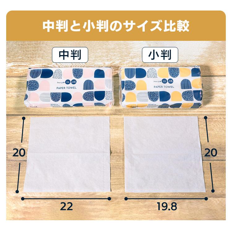 ペーパータオル 紙タオル 小判 100組(200枚) 4個パック パルプペーパータオル 手拭きペーパー スマートエール (D) ポイント消化 |  | 10