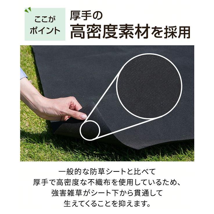 人工芝 防草シート 2枚組 diy おすすめ 雑草シート 草除けシート