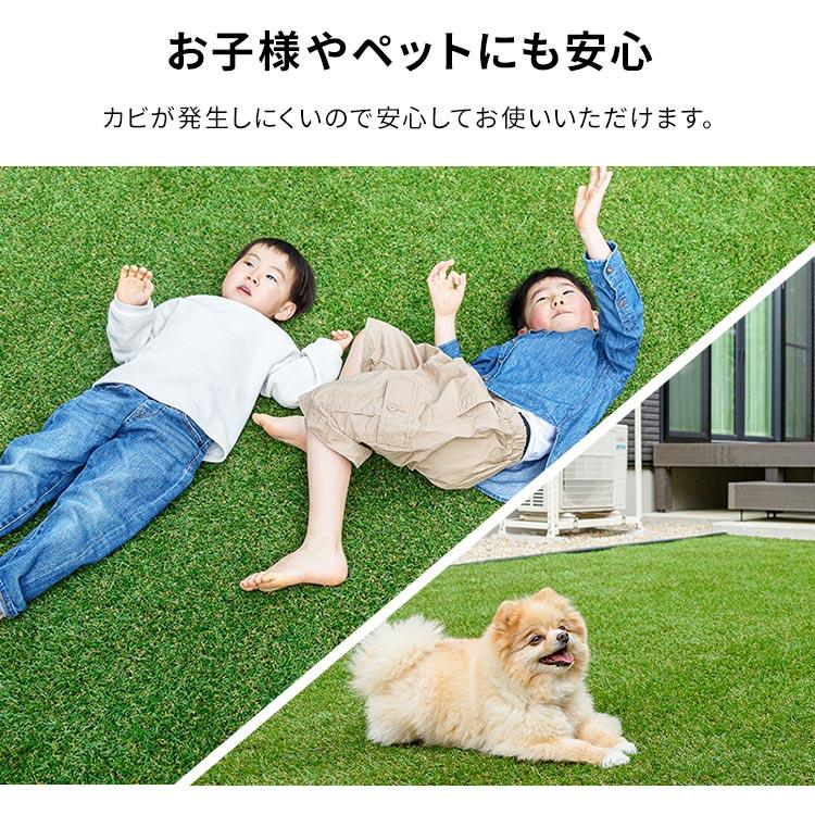 [好きなサイズでオーダーできる]リアル防草人工芝 1m×7m  アイリスソーコー (代引不可)(TD)｜petkan｜13