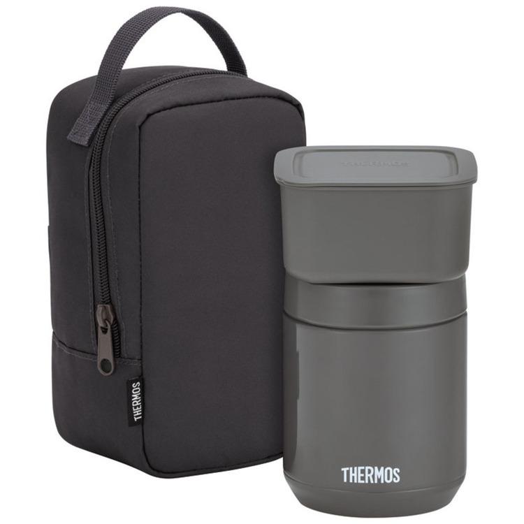 サーモス 真空断熱スープジャー400ml ２個セット THERMOS（サーモス） スープジャー 2点 セット 真空断熱 + スプーン