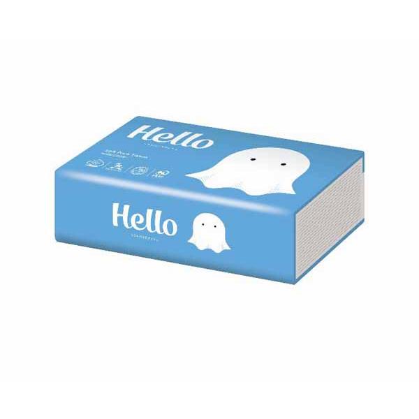 hello（ユニバーサル・ペーパー） ティッシュ ティッシュペーパー