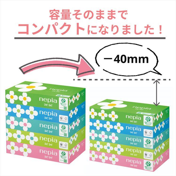 ティッシュ ボックスティッシュ 箱ティッシュ 5箱 18パックセット 60個