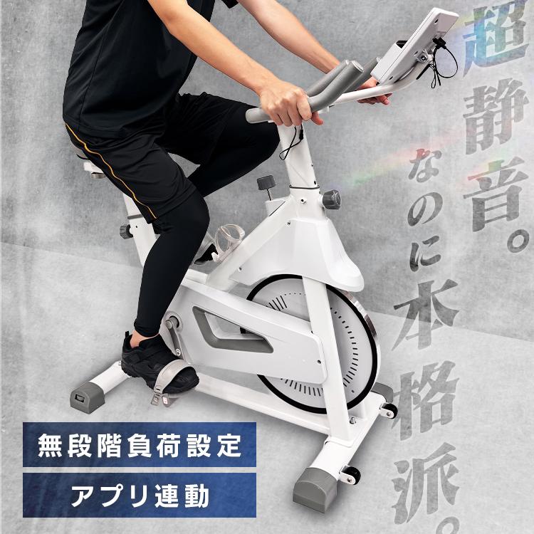 J1956/スピンバイク/エアロバイク/ホワイト/静音設計/トレーニング/フィットネス/運動不足解消/ハイガー/HAIGE/HG-YX-5006A/中古品/ Amazon.co.jp: HAIGE スピンバイク HG-YX-5006 ホワイト : スポーツ
