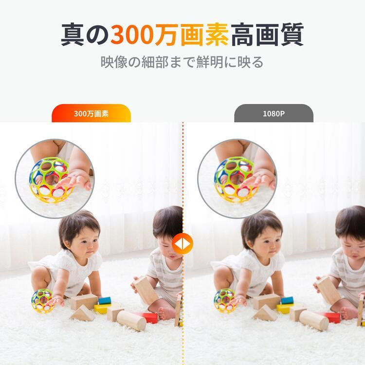 防犯カメラ 見守りカメラ 家庭用 高齢者 双方向 通話 ペットカメラ ベビーカメラ スマホ連携 SwitchBot 見守りカメラPlus 3MP W3101102 * | SwitchBot | 02