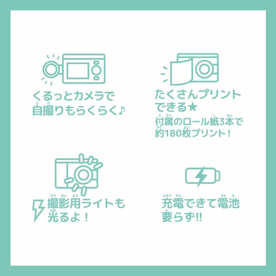 おもちゃ キッズカメラ トイカメラ Print Camera サンリオ ディズニー&amp;amp;ピクサー 電子玩具 プリントカメラ 誕生日 クリスマス プレゼント 子どもの画像