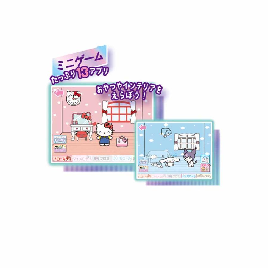 おもちゃ meスマホ＋ サンリオキャラクターズ  電子玩具 キッズ家電 キッズスマホ ケータイ meスマホ ミースマホ サンリオ サンリオキャラクターズの画像