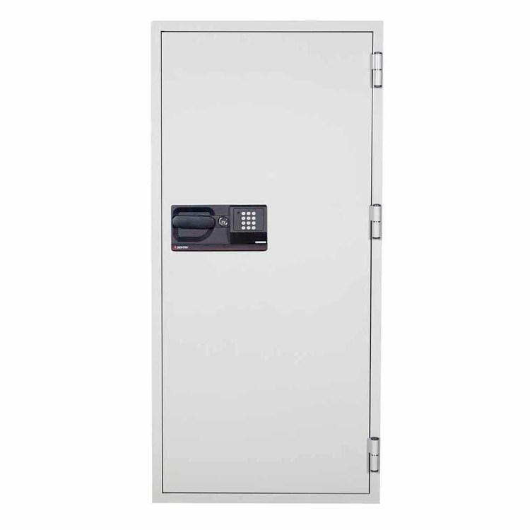 テンキー式2時間耐火業務用金庫 ライトグレー S21077 マスターロックセントリー日本株式会社 (代引不可)(TD)_1
