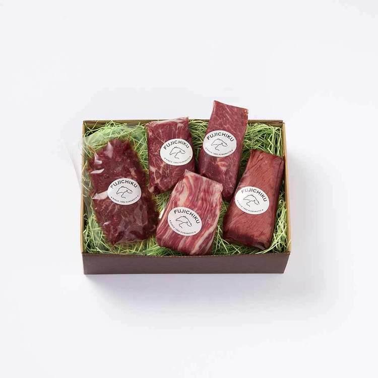 馬肉 馬刺し 熊本特産 詰め合わせ フジチク 自社加工 熊本直送 最高級 霜降り 専門店 ふじ馬刺し特選詰合せ(華) 2552 フジチク (代引不可) (TD)