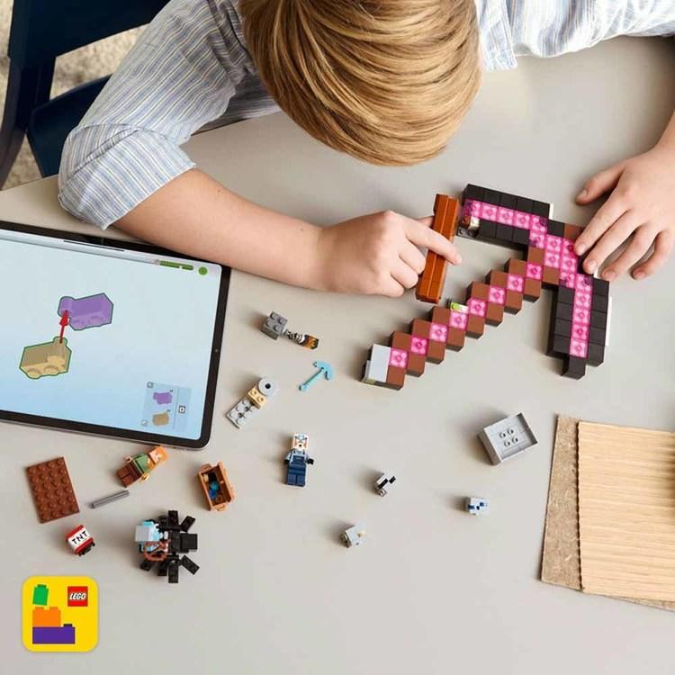 レゴ LEGO 21277 MINECRAFT マインクラフト マイクラ ツルハシ鉱山