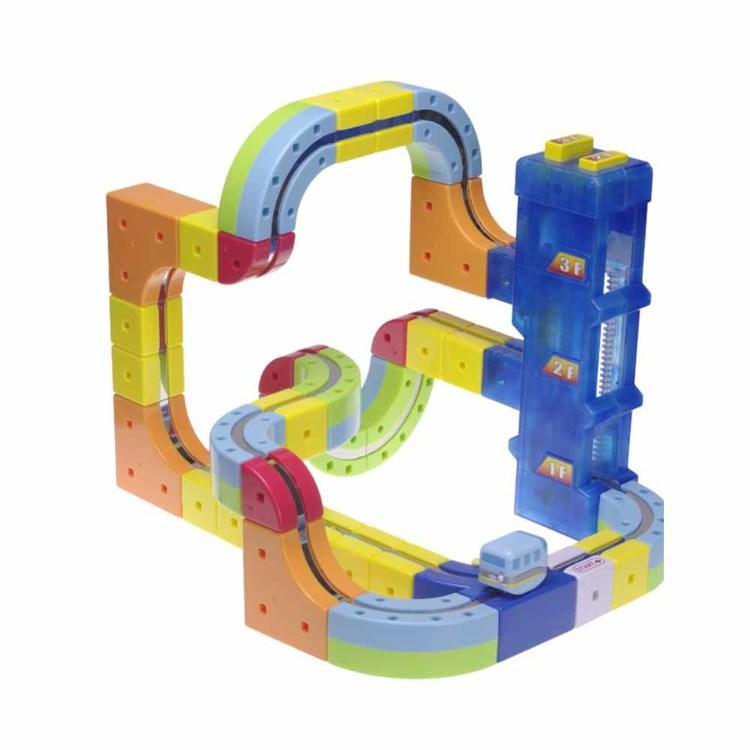 STEAM レール キューブ 知育 車 電車 ブロック おもちゃ大賞2025優秀賞