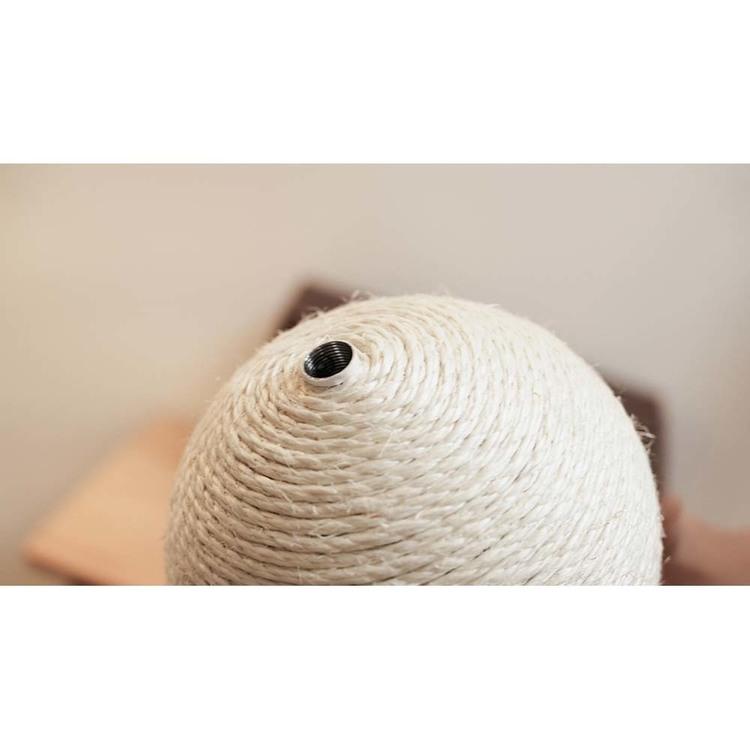 キャットウォーク キャットステップ 猫用品 ペット用品 猫家具 爪研ぎ 壁掛け ペット共生 猫部屋 CATURN N25 キャターン爪研ぎボール MZ0002の画像