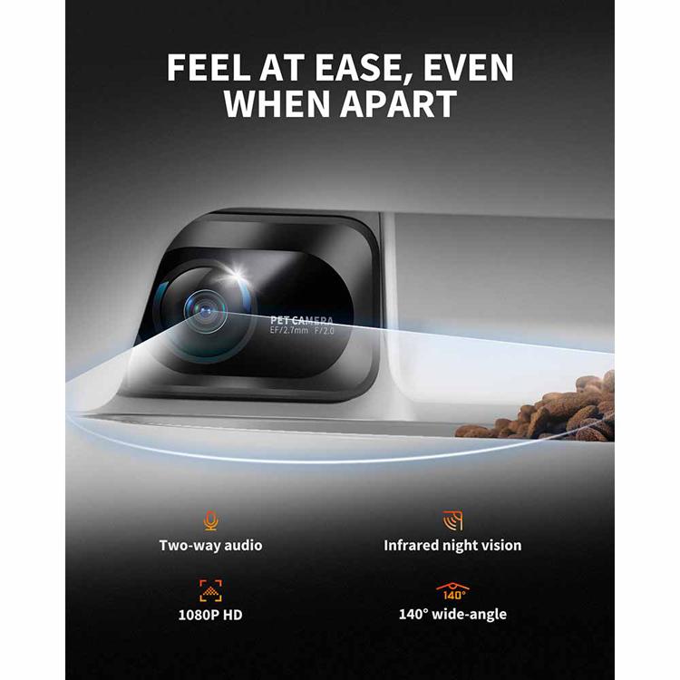 PETKIT（ペットキット） ペット用品 自動給餌器 ペット用給餌器 カメラ