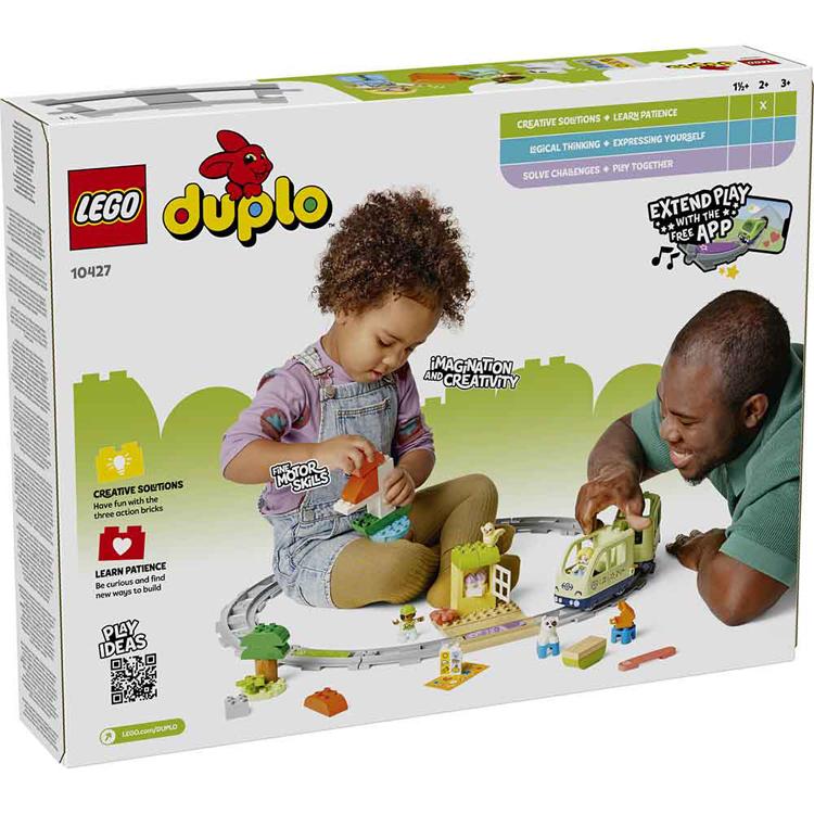おもちゃ 玩具 ブロック プレゼント 誕生日 クリスマス のりもの 幼児 でんしゃ はじめて デュプロのまち ぼうけんトレイン 10427 DUPLO