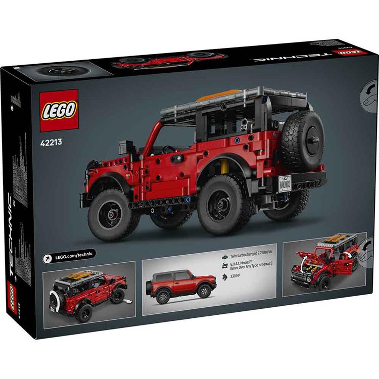 おもちゃ 玩具 ブロック プレゼント 誕生日 クリスマス 小学生 のりもの LEGO Ford Bronco(R) SUV 42213 TECHNIC