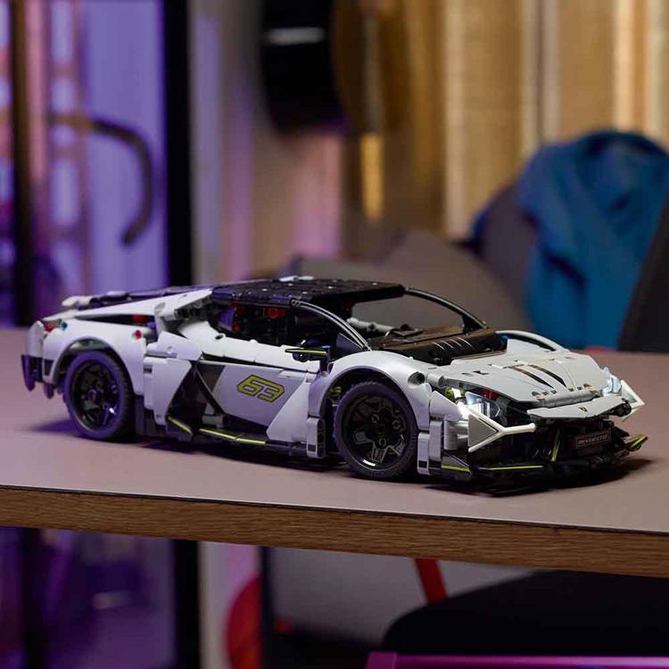 おもちゃ 玩具 ブロック プレゼント 誕生日 クリスマス 小学生 のりもの LEGO Lamborghini Revuelto スーパースポーツカー 42214 TECHNIC_6