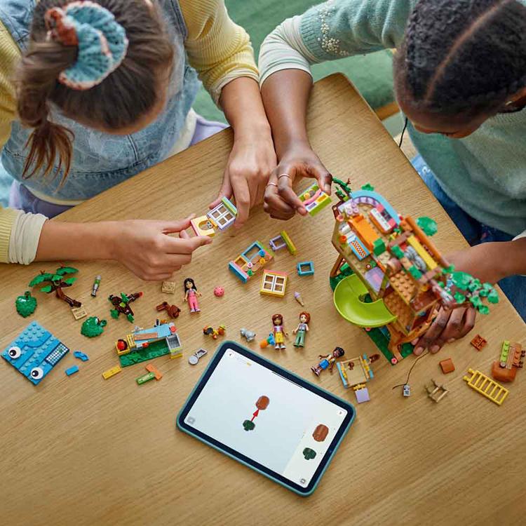 おもちゃ 玩具 ブロック プレゼント 誕生日 クリスマス 小学生 女の子 おままごと おすすめ フレンドシップ ツリーハウス 42652 FRIENDSの画像
