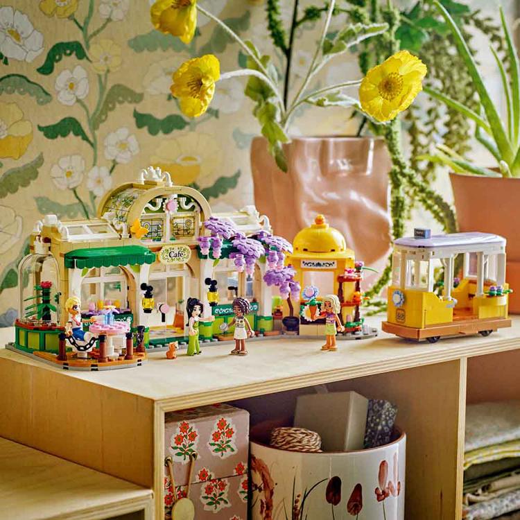 おもちゃ 玩具 ブロック プレゼント 誕生日 クリスマス 小学生 女の子 おままごと LEGO お花屋さんカフェ 42671 FRIENDS