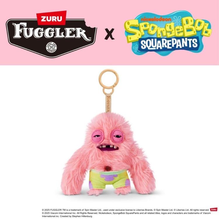 キーホルダー おもちゃ スポンジボブ ぬいぐるみ きもかわ パトリック