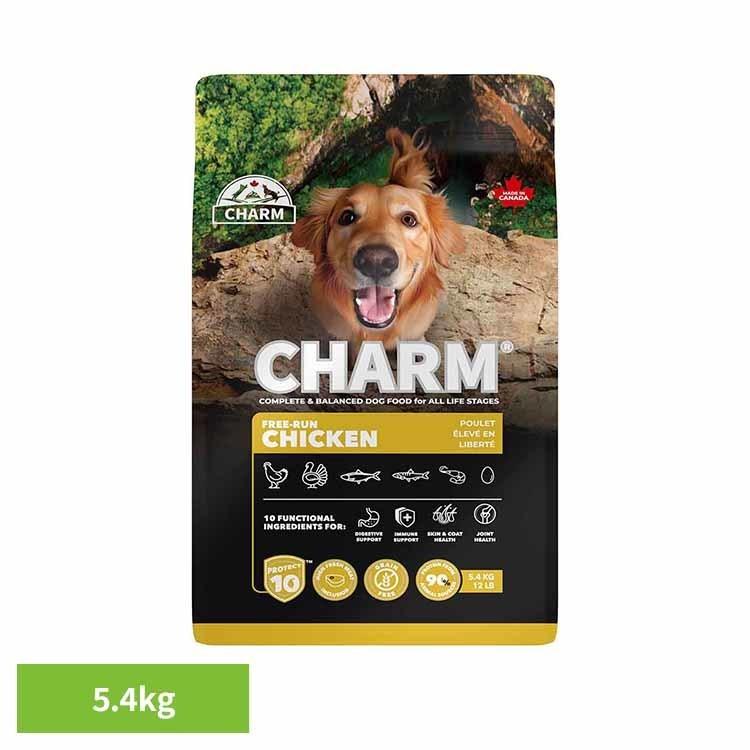 チャーム ドッグフード プレミアムフード グレインフリー 犬 ナチュラル アレルギー 小粒 無添加 肥満 CHARM フリーランチキンドッグフード 5.4kg チャーム | 