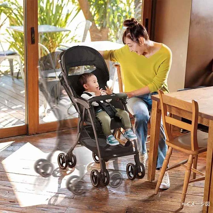 アップリカ（Aprica） ベビーカー 4輪フリー ファーストベビーカー A型