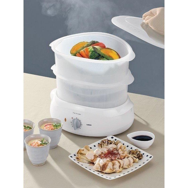 フードスチーマー ツインバード 電気蒸し器 蒸し料理 レシピ付き Sp 4138w Megastore Paypayモール店 通販 Paypayモール