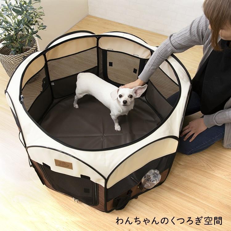 ペットサークル 折りたたみ メッシュサークル 犬 サークル 猫 ケージ S