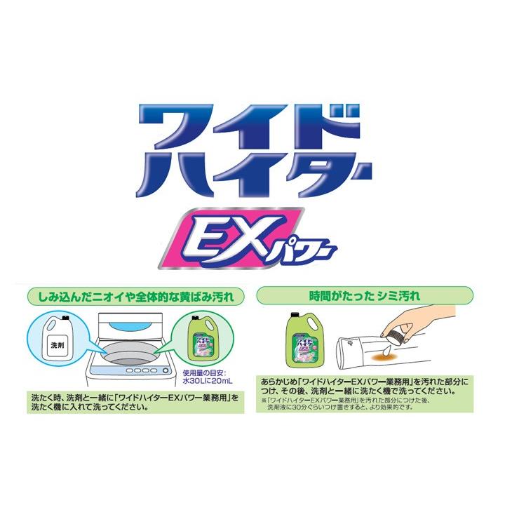 ワイドハイター 酸素系漂白剤 ワイドハイターexパワー 液体タイプ 4.5