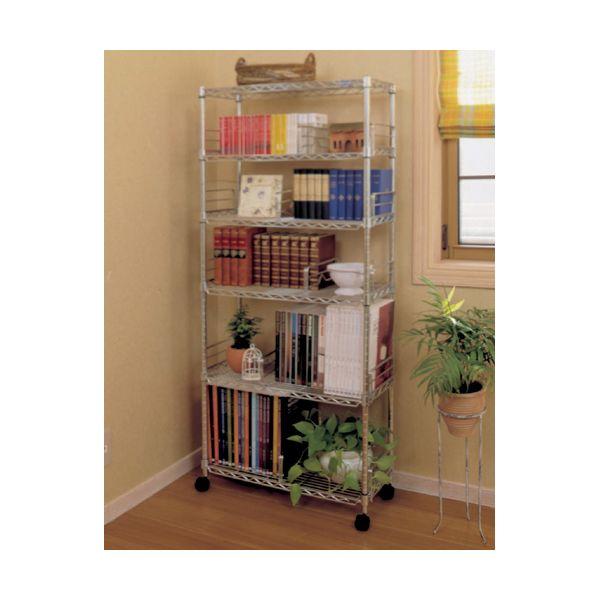 ☆IRIS OHYAMA MM-B625 l Rack メタルラック スチールラック 幅66cm ミニ ブックシェルフ 6段◆キャスター付 Amazon｜アイリスオーヤマ メタルミニ ブック シェルフ MM-B625