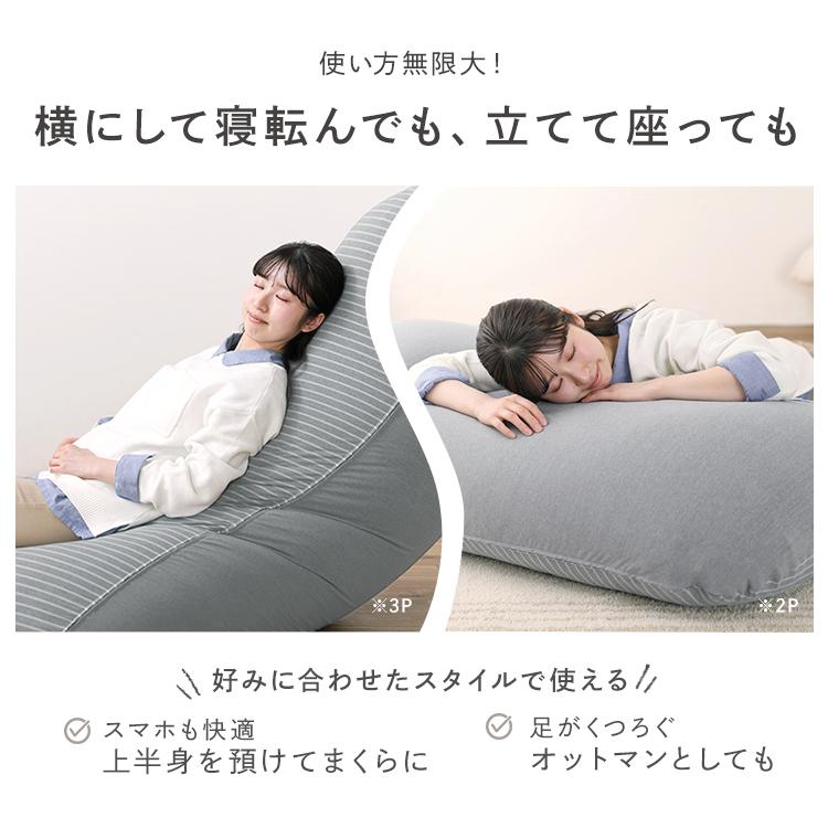 IRIS OHYAMA クッション ビーズクッション リバーシブルビーズ IRIS OHYAMA クッション ビーズクッション リバーシブルビーズ