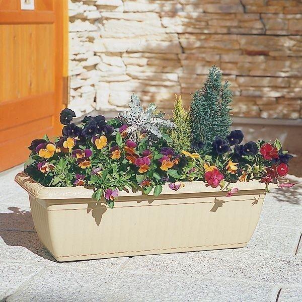 IRIS OHYAMA（アイリスオーヤマ） 容量42L レリーフプランター850 新