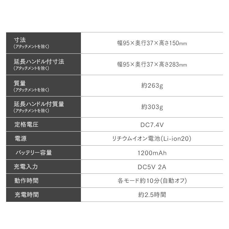 ボディケアガン 小型 軽量 延長ハンドル付 ロング 肩甲骨 顔 ボディケア ギフト ミコラ ビューティーケアガン アイリスオーヤマ * | IRIS OHYAMA | 17