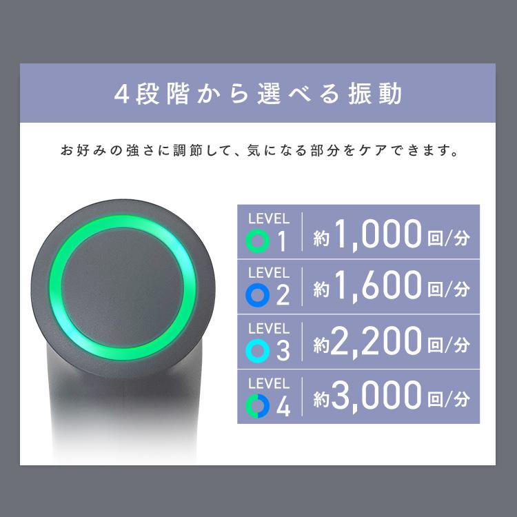 ボディケアガン 小型 軽量 延長ハンドル付 ロング 肩甲骨 顔 ボディケア ギフト ミコラ ビューティーケアガン アイリスオーヤマ * | IRIS OHYAMA | 08