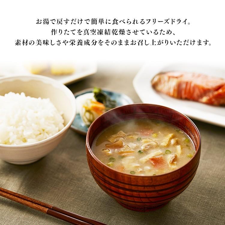 味噌汁 30食 フリーズドライ フリーズドライ味噌汁 みそ汁 30食 レトルト食品 30食 朝食 すぐおいしい お味噌汁 30食セット アイリスフーズ | IRIS OHYAMA | 04