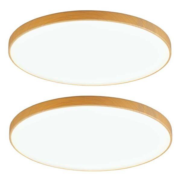 IRIS OHYAMA（アイリスオーヤマ） シーリングライト led 6畳 北欧 2個