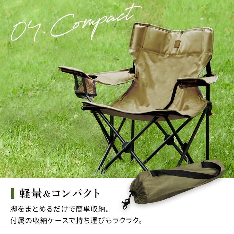 IRIS OHYAMA (2脚セット)アウトドアチェア キャンプ用品 椅子 IRIS OHYAMA (2脚セット)アウトドアチェア キャンプ用品 椅子