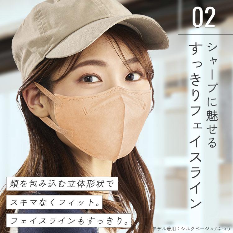 (5個セット)ＤＡＩＬＹ ＦＩＴ ＭＡＳＫ 立体 5枚入(ホワイトのみ7枚) 4サイズ 13色 アイリスオーヤマ｜petkan｜11