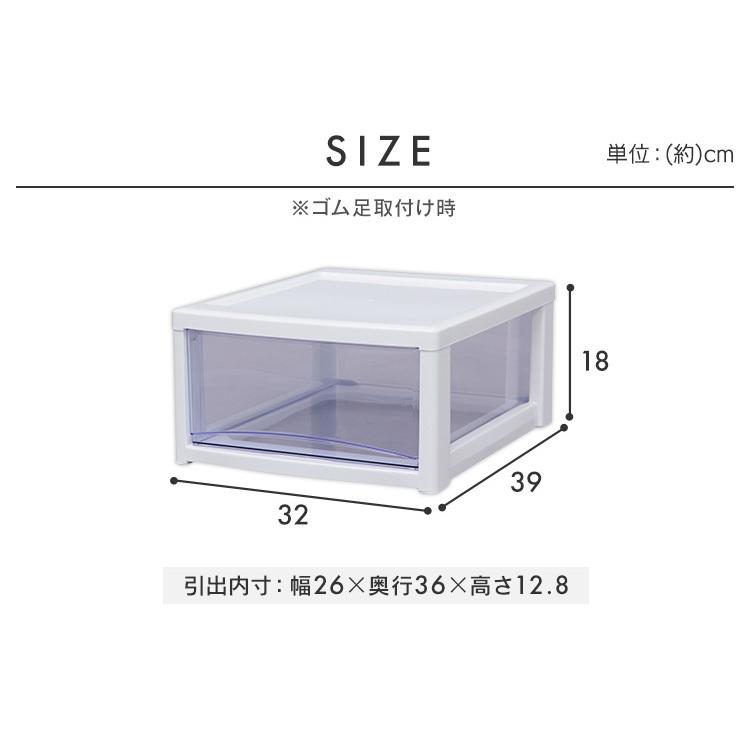 書類ケース 収納ケース A4 1段 深型 引き出し スリム レターケース クリアケース 収納 オフィス収納 書類整理棚 書類棚 フロアケース 小物収納 整理 B4 SCE-010｜petkan｜06