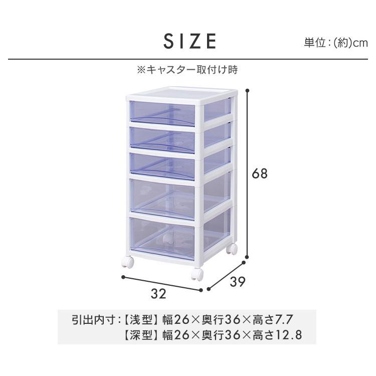 レターケース A4 書類ケース スーパークリアチェスト 衣類収納 収納ケース 収納チェスト 収納 家具 SCE-320 アイリスオーヤマ オフィス収納 引き出し 新生活｜petkan｜08