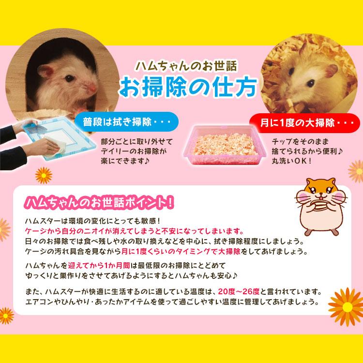 IRIS OHYAMA（アイリスオーヤマ） ハムスター ケージ 家 大型 透明