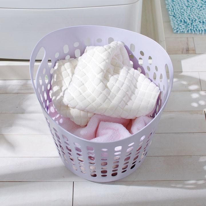 IRIS OHYAMA（アイリスオーヤマ） ランドリーバスケット 洗濯かご