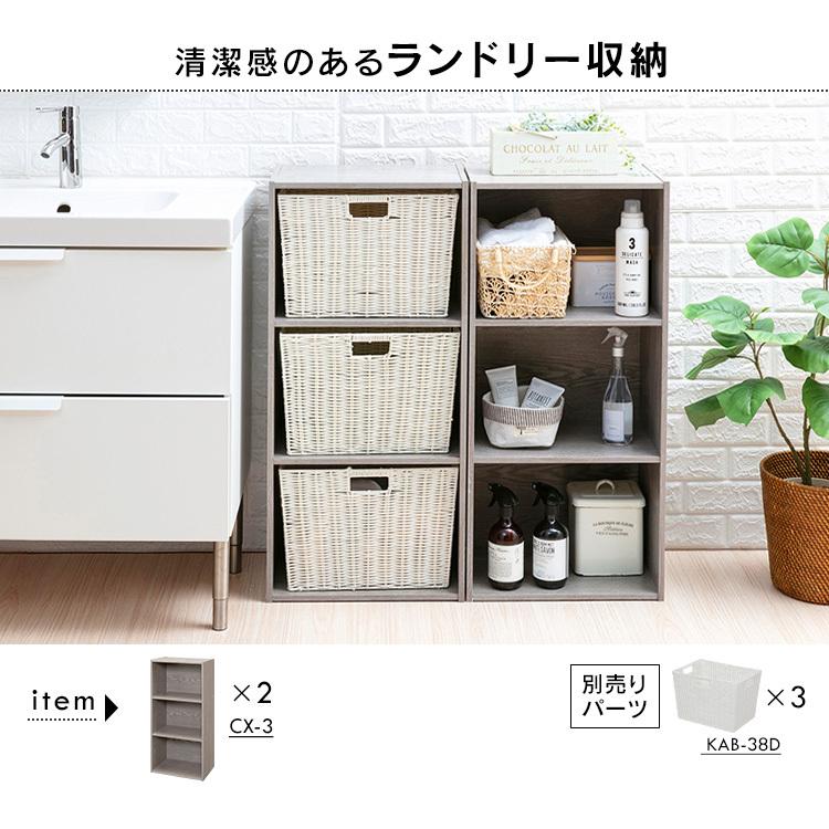 IRIS OHYAMA カラーボックス 収納 4段 サイズ スリム 収納