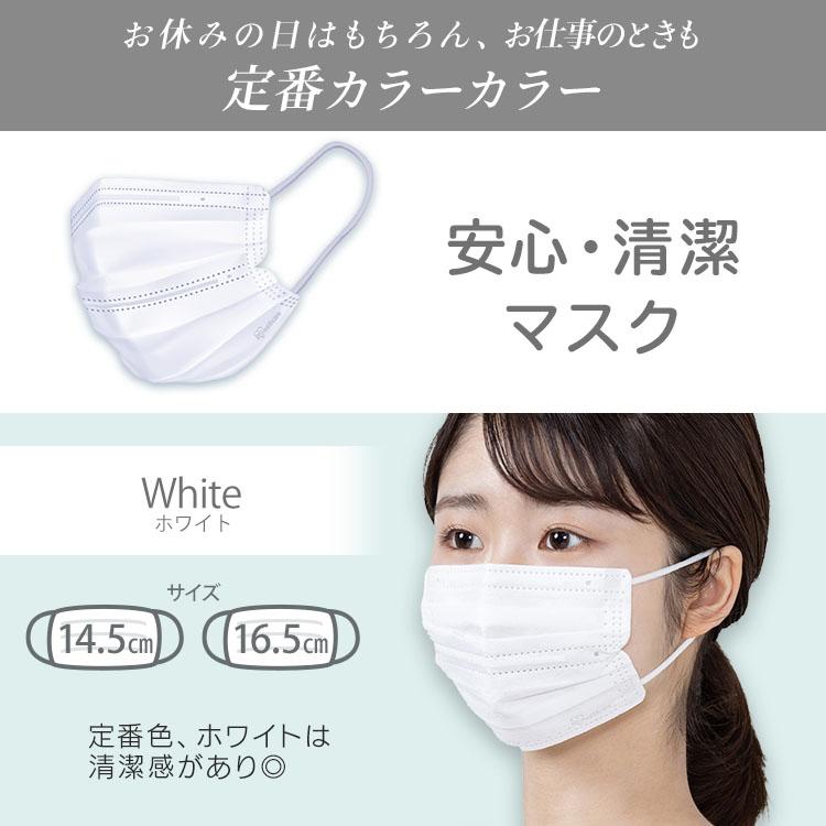 マスク 不織布 不織布マスク アイリスオーヤマ 日本製 国産 120枚入 使い捨てマスク おすすめ 花粉 プリーツマスク 安心 花粉 飛沫 ウイルス 大容量 送料無料｜petkan｜03