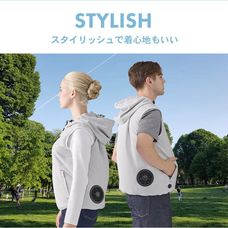 ベスト クールウェアFNCT ベストセット 作業服 作業用ベスト フード ベスト クールウェアFNCT ベストセット 作業服 作業用ベスト フード