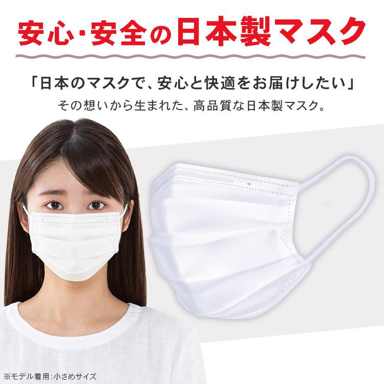 マスク 日本製 不織布 アイリスオーヤマ 不織布マスク 小さめ プリーツマスク プリーツ 使い捨てマスク ふつうサイズ 小さめサイズ 240枚入り PN-NC240 新生活｜petkan｜04